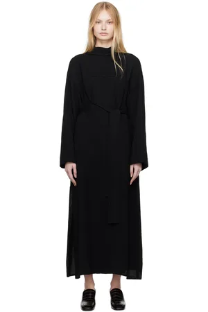 STUDIO NICHOLSON Robe midi Reva noire