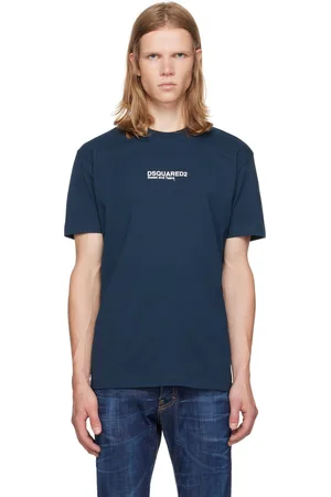 Dsquared2 T-shirt bleu marine