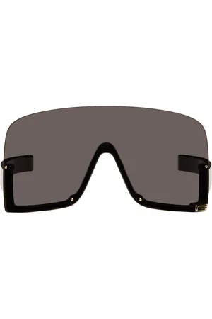 Gucci Lunettes de soleil de type visière noires