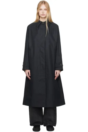 STUDIO NICHOLSON Trench Holin bleu marine