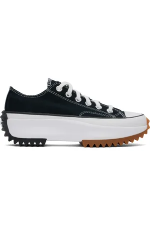 Converse Baskets Run Star Hike noires en canevas à plateforme