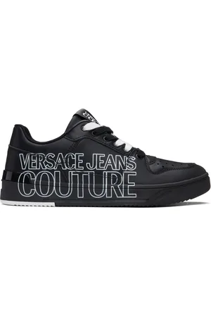 VERSACE Baskets Starlight noires à logos