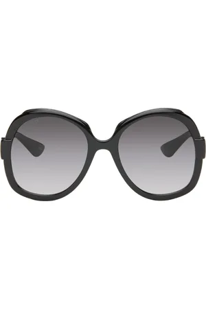 Gucci Lunettes de soleil surdimensionnées noires