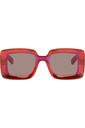 Gucci Lunettes de soleil rectangulaires Sunset Boulevard roses