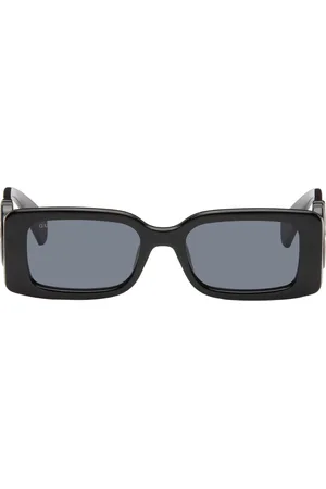 Gucci Lunettes de soleil rectangulaires noires