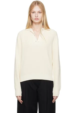 STUDIO NICHOLSON Polo Chesapeake blanc cassé