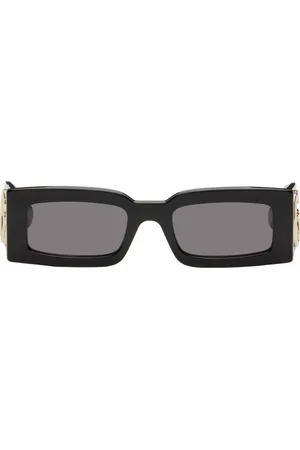 Gucci Lunettes de soleil rectangulaires noires