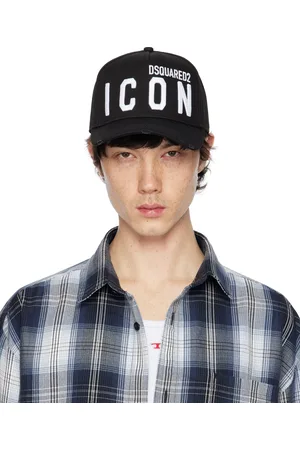 Dsquared2 Casquette de baseball noire à logo Icon