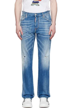 Dsquared2 Jean Roadie bleu