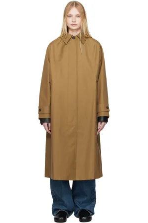 STUDIO NICHOLSON Trench Holin brun clair