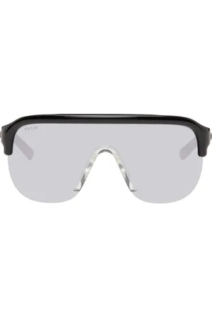 Gucci Lunettes de soleil de type visière noires