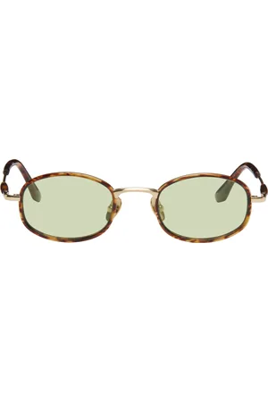 BONNIE CLYDE Lunettes de soleil Bicycle brun et doré