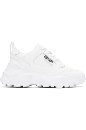 VERSACE Baskets Speedtrack blanches