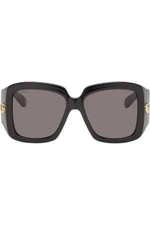 Gucci Lunettes de soleil carrées noires