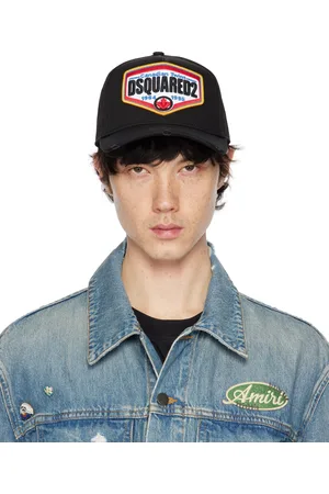 Dsquared2 Casquette de baseball noire à logo
