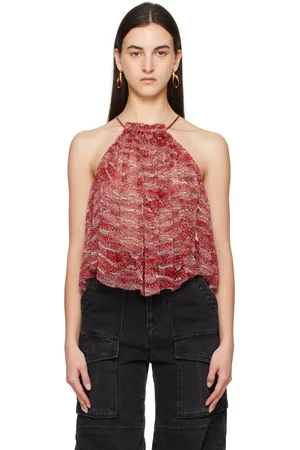 Isabel Marant Camisole Akila rouge