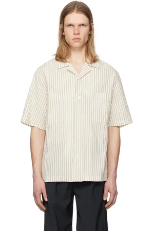 BARENA Chemise Solana Lenza blanc cassé