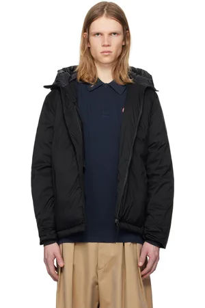 Canada Goose Blouson Lodge noir rembourré en duvet - Black Label