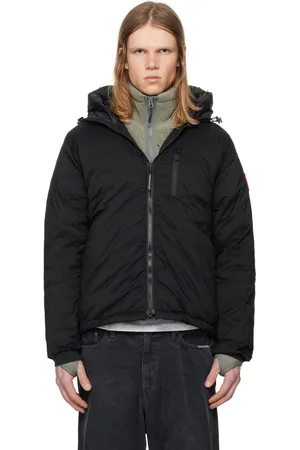 Canada Goose Blouson Lodge noir rembourré en duvet