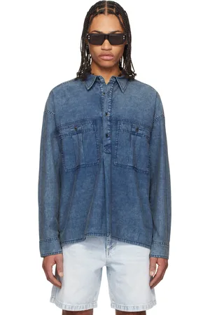 Isabel Marant Chemise Vittore bleue