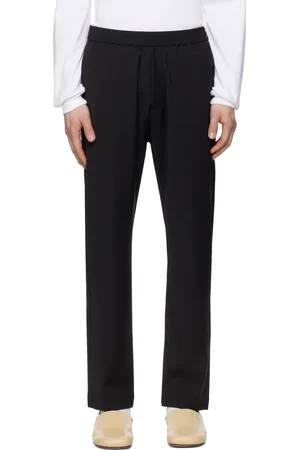 BARENA Pantalon Riobarbo noir en laine froide