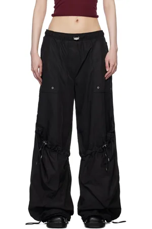 The Attico Pantalon long noir