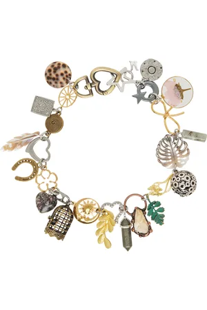 Marland Backus Collier Relic multicolore à breloques