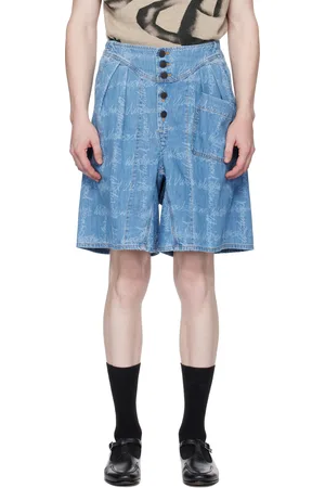 Vivienne Westwood Bermuda Romario bleu