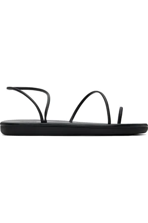 Ancient Greek Sandals Sandales Kansiz noires