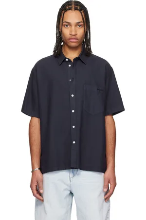 Isabel Marant Chemise Iggy bleu marine