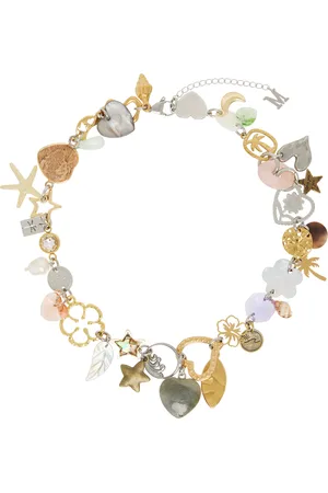 Marland Backus Collier Castaway multicolore à breloques