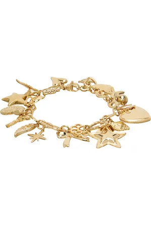 Marland Backus Bracelet doré à breloques