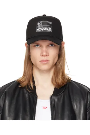 Dsquared2 Casquette noire à écusson à logo