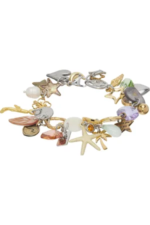 Marland Backus Bracelet à breloques Castaway argenté et doré