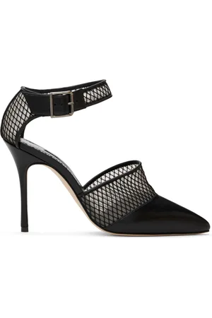 Manolo Blahnik Chaussures à talon aiguille Jatelah noires