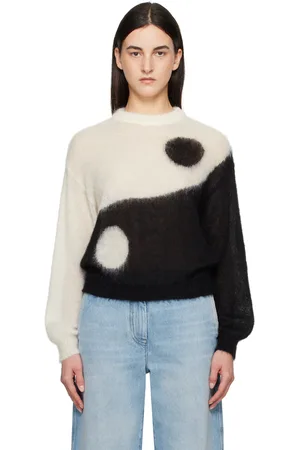 Moschino Pull Tao noir et blanc