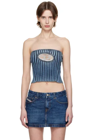 Diesel Haut bandeau M-Clarksville bleu