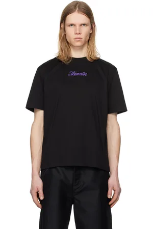 Lanvin T-shirt noir à logo