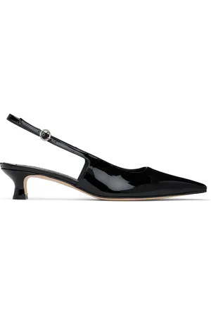 Aeyde Chaussures à petit talon Catrina noires à bride arrière