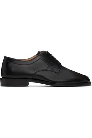 Maison Margiela Derbys noirs à bout Tabi