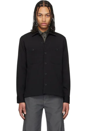 RAG&BONE Surchemise Hyde noir à rayures