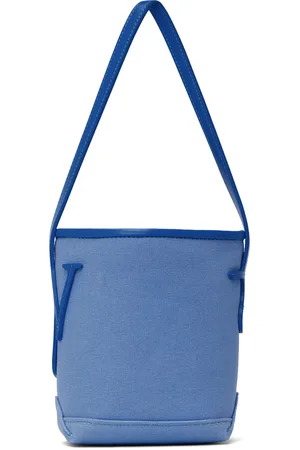 J.W.Anderson Mini sac bleu à appliqués à logo