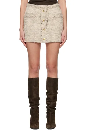 Isabel Marant Minijupe Gleny beige