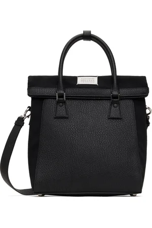 Maison Margiela Petit cabas vertical noir - 5AC