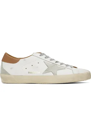 Golden Goose Baskets Super-Star blanc et gris