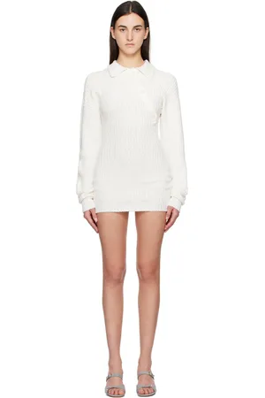 AYA MUSE Robe courte Elan blanche