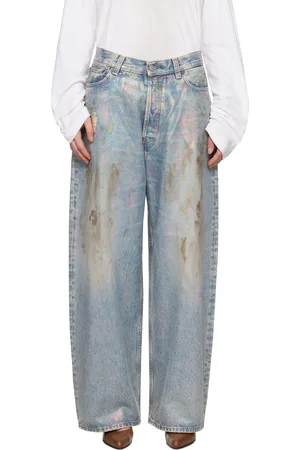 Acne Studios Jean ample 2023 bleu