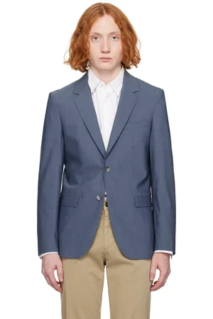 HUGO BOSS Veston ajusté bleu