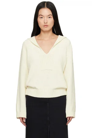 Loulou de Saison Pull Bahia blanc cassé