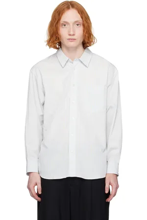 DUNST Chemise surdimensionnée bleue à rayures